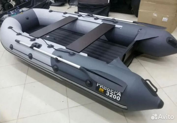 Лодка пвх Ривьера 3200 нднд гидролыжа 