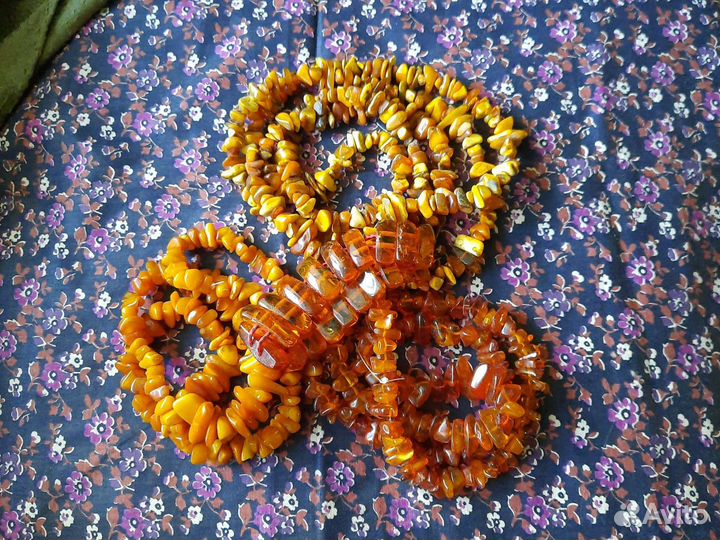 Янтарь натуральный СССР