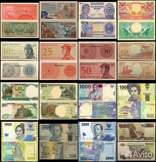 Иностранные банкноты от З до Л