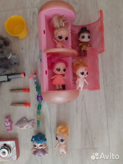 Игрушки пакетом для девочки