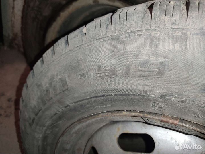 Комплект зимних колес r14 4-100