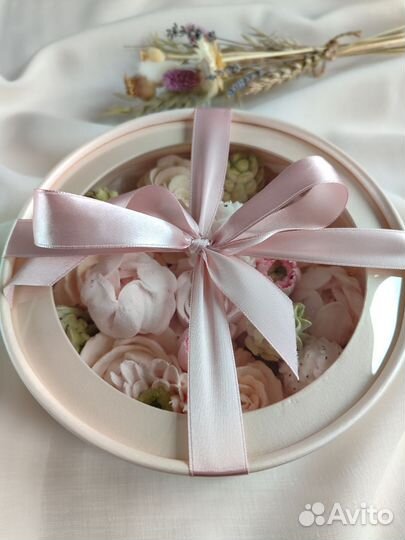 Цветы из зефира