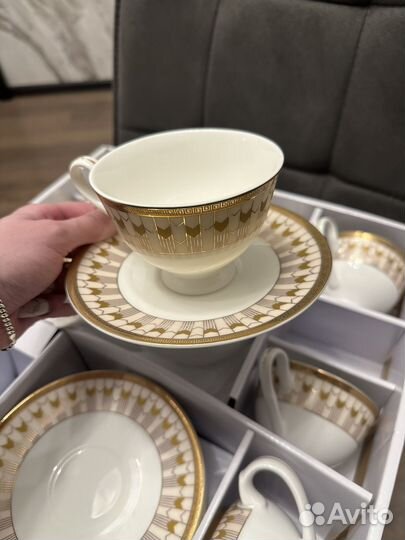 Сервиз чайный, фарфор оригинальный