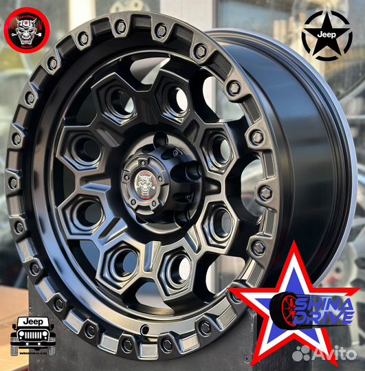 Диски Jeep Anzoo R18 5x127 Black Matt