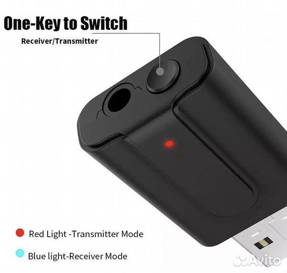 Bluetooth aux адаптер 3.5 jack приемник передатчик