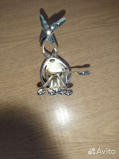 Чайные ложки на подставке лебеди