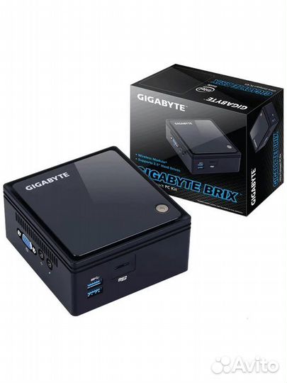 Неттоп gigabyte gb bace 3160 + ссд + оперативка