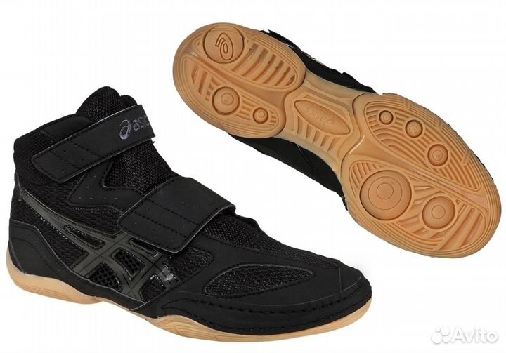 Борцовки Asics Matflex 4 GS черные р. 27-38