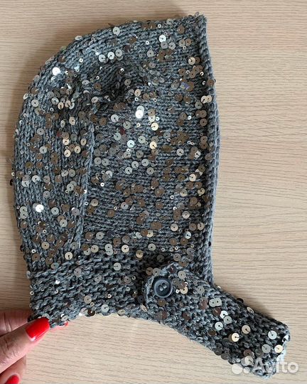 Чепчик + шарф (комплект)