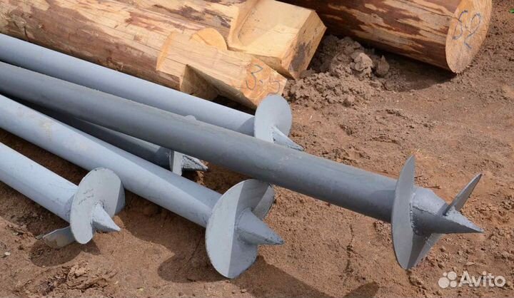 Винтовые Сваи для быстрой установки