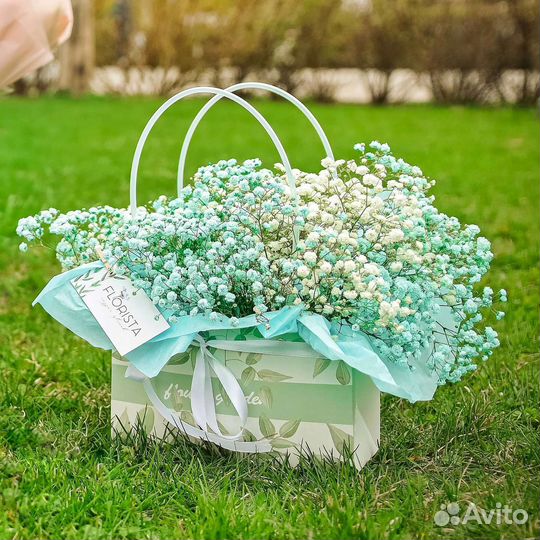 Букеты из гипсофилы на любой бюджет