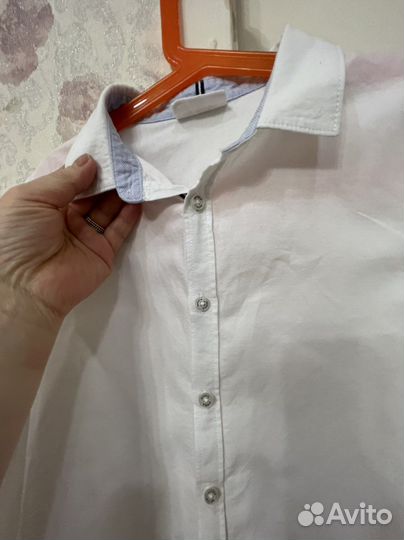 Белая рубашка на мальчика