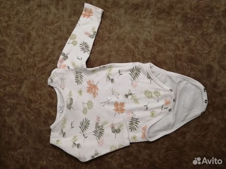 Боди Новогоднее для девочки 74