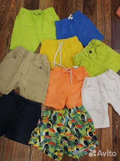 Шорты и плавки: размеры от 80,86,92