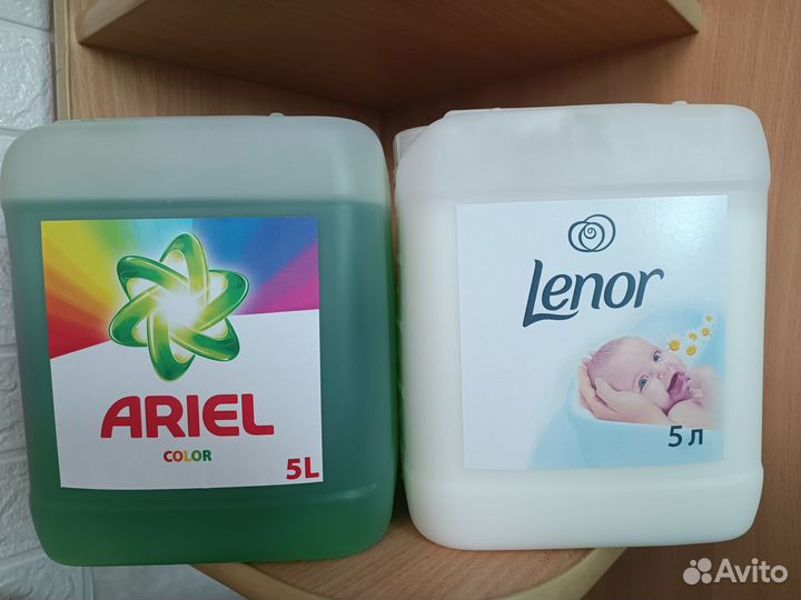 Гель для стирки+кондиционер 10 л