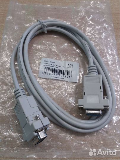 Кабель удлинитель сом RS232 порта 9M/9F, 1.8M