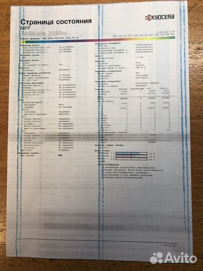Kyocera taskalfa 2550ci