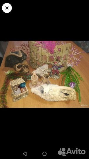 Аквариумные украшения