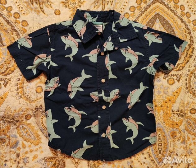 Рубашка майка панама кепка 1, 2, 3, 4 года