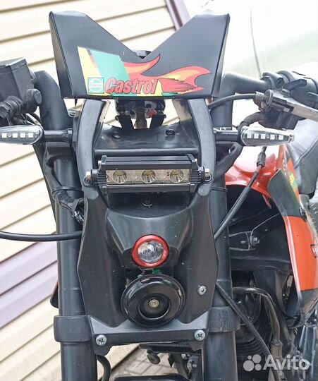 Кастом байк XR-50(125)двигатель GSX125R1 2015 г.в