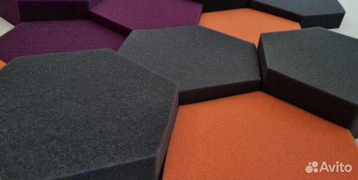 Акустический поролон Гексагон / Соты