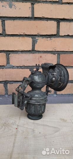 Карбидный фонарь для велосипеда