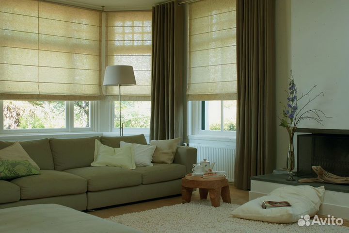 Римские шторы с бесплатным замером и доставкой