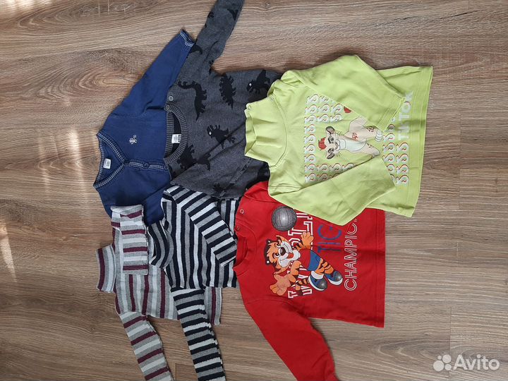 Вещи пакетом на мальчика,рост74-80см