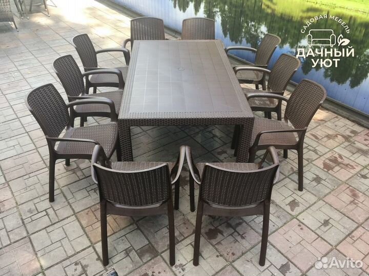 Садовая Мебель под Ротанг/ Оплата при получении