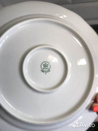 Большая тарелка блюдо гдр