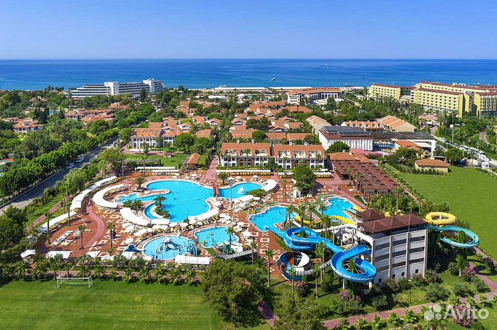 Семейные отели с лунапарком Турция