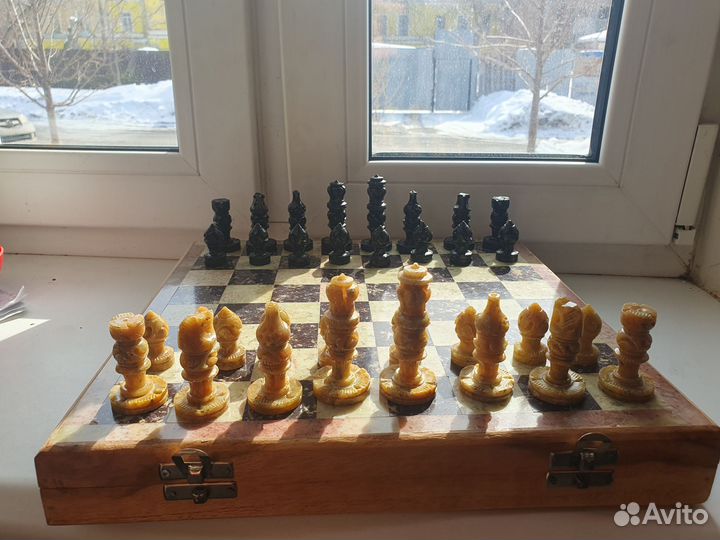 Шахматы Индия ручной работы