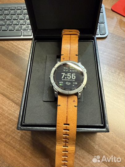 Продам часы garmin fenix 7x sapphire solar