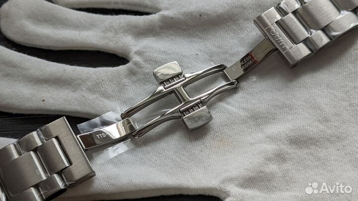 Mido Multifort Chronograph браслеты литые 23мм