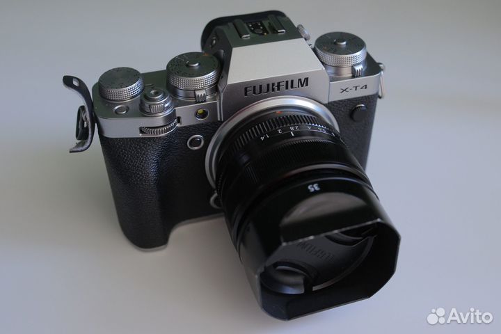 Фотоаппарат fujifilm xt4 + объектив 35mm f1.4