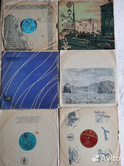 Виниловые пластинки СССР 33об