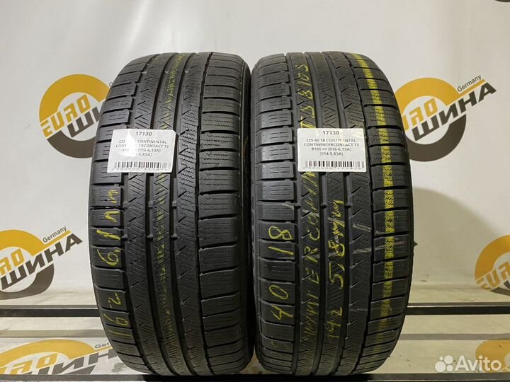 Continental ContiWinterContact TS 810 Sport 225/40 R18