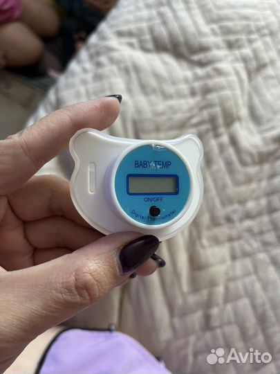 Пустышка термометр