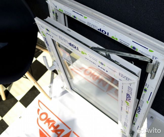 Окна 57х142 готовые однокамерные