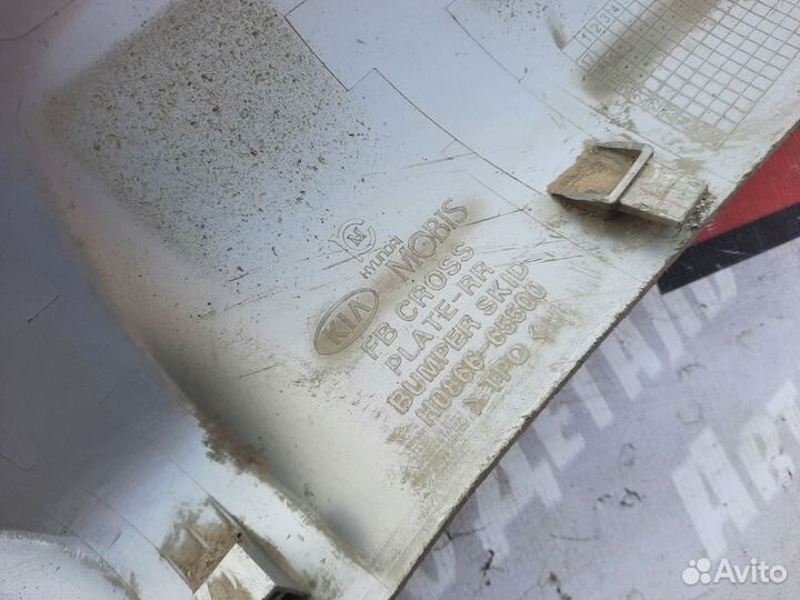 Накладка заднего бампера Kia Rio X-Line 2017