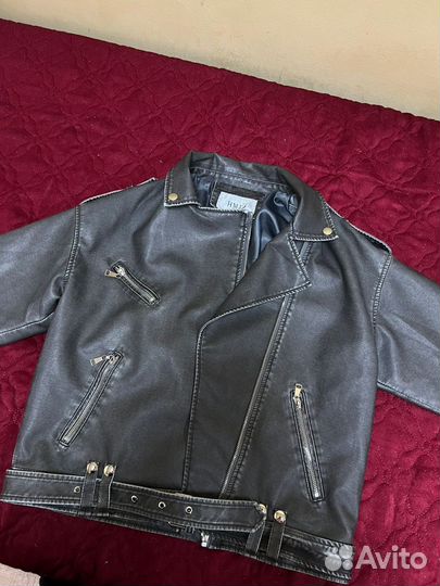 Куртка кожаная косуха 46-48