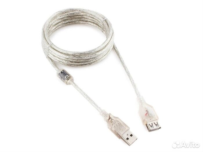 Кабель удлинитель USB 2.0 Cablexpert CCF-USB2-AMA