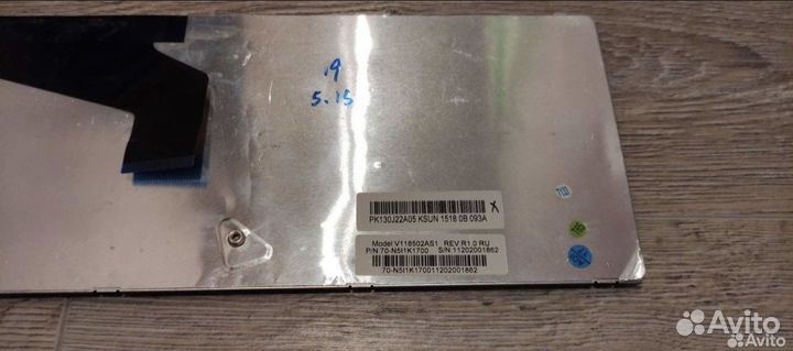 Клавиатуры Asus, HP, на запчасти