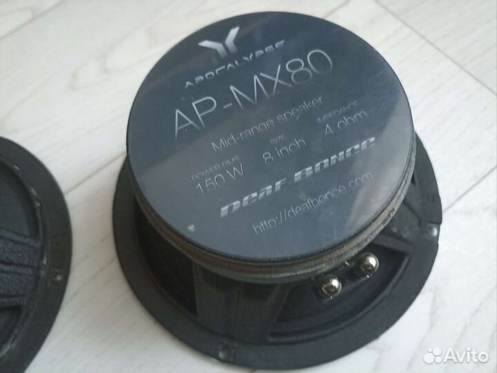 Динамики deaf bonce mx80, 20 ые