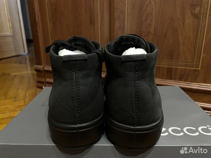 Мужские демисезонные кеды ботинки Ecco Soft 7