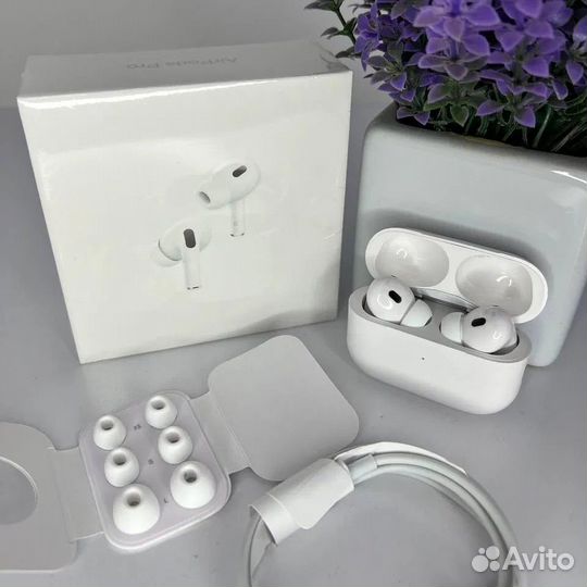 Airpods Pro 2 (на чипе Airoha 1562A) + чехол