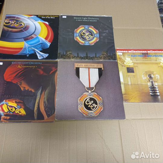 Коллекция LP E.L.O.,Traveling wilburys,Jeff Lynn