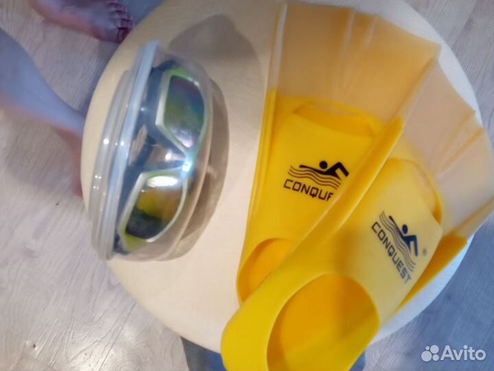 Ласты очки шапка