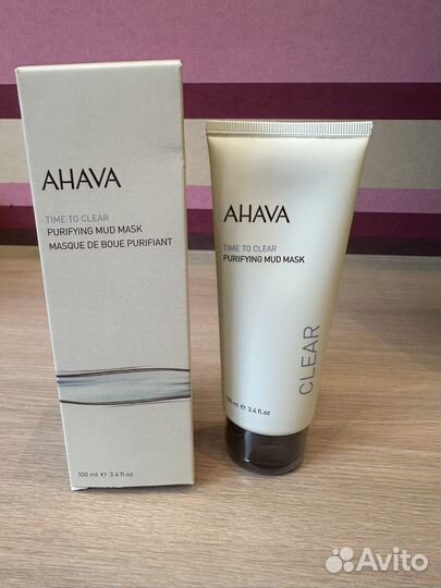 Очищающая грязевая маска ahava