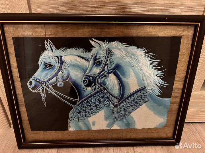 Картина на папирусе из Египта